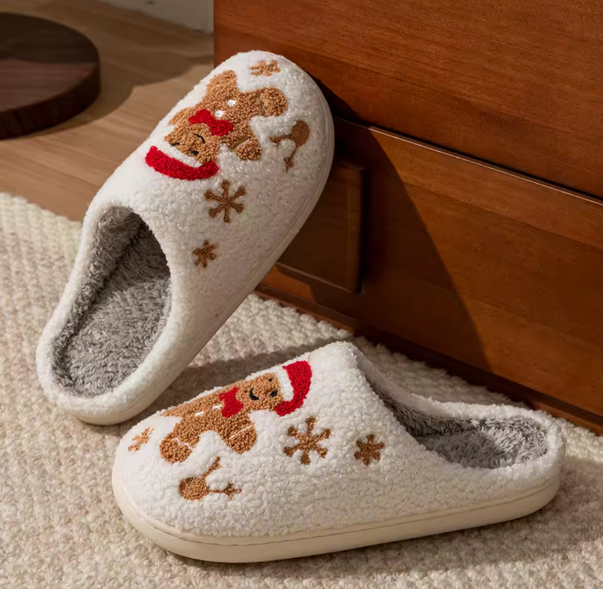 Chaussons de Noël Pain d’Épice
