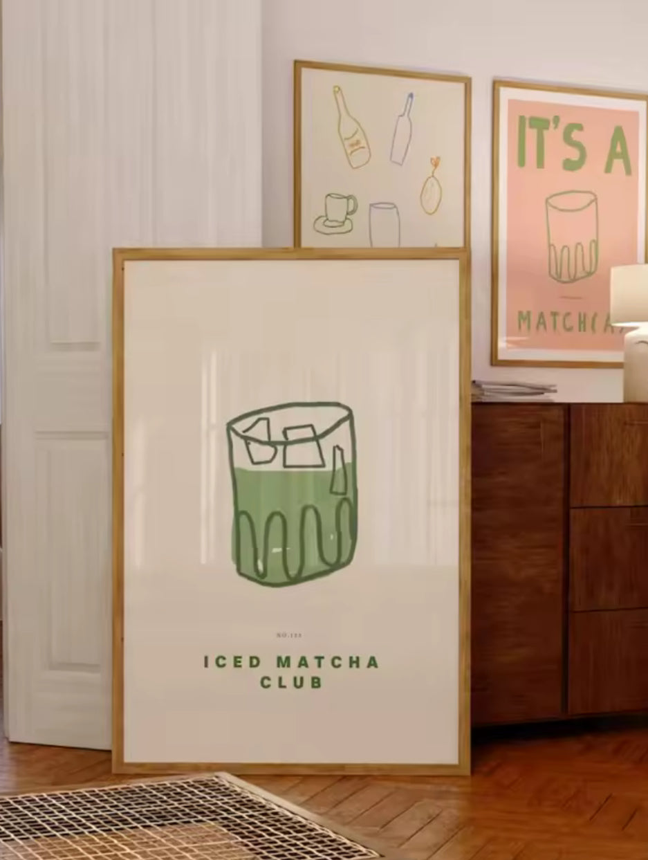 Affiches Matcha Club