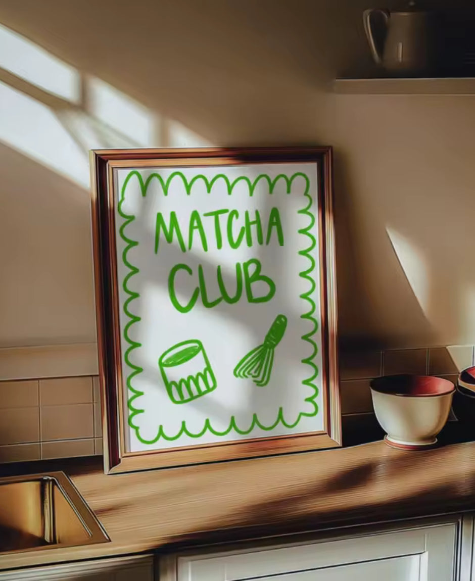 Affiches Matcha Club