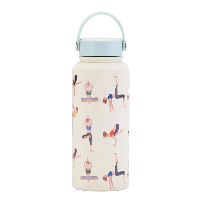 Bouteille isotherme 1000 ml sans BPA pour sport et bien-être