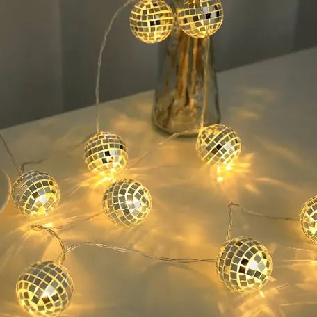 Guirlande lumineuse blanc chaud pour ambiance festive et cosy