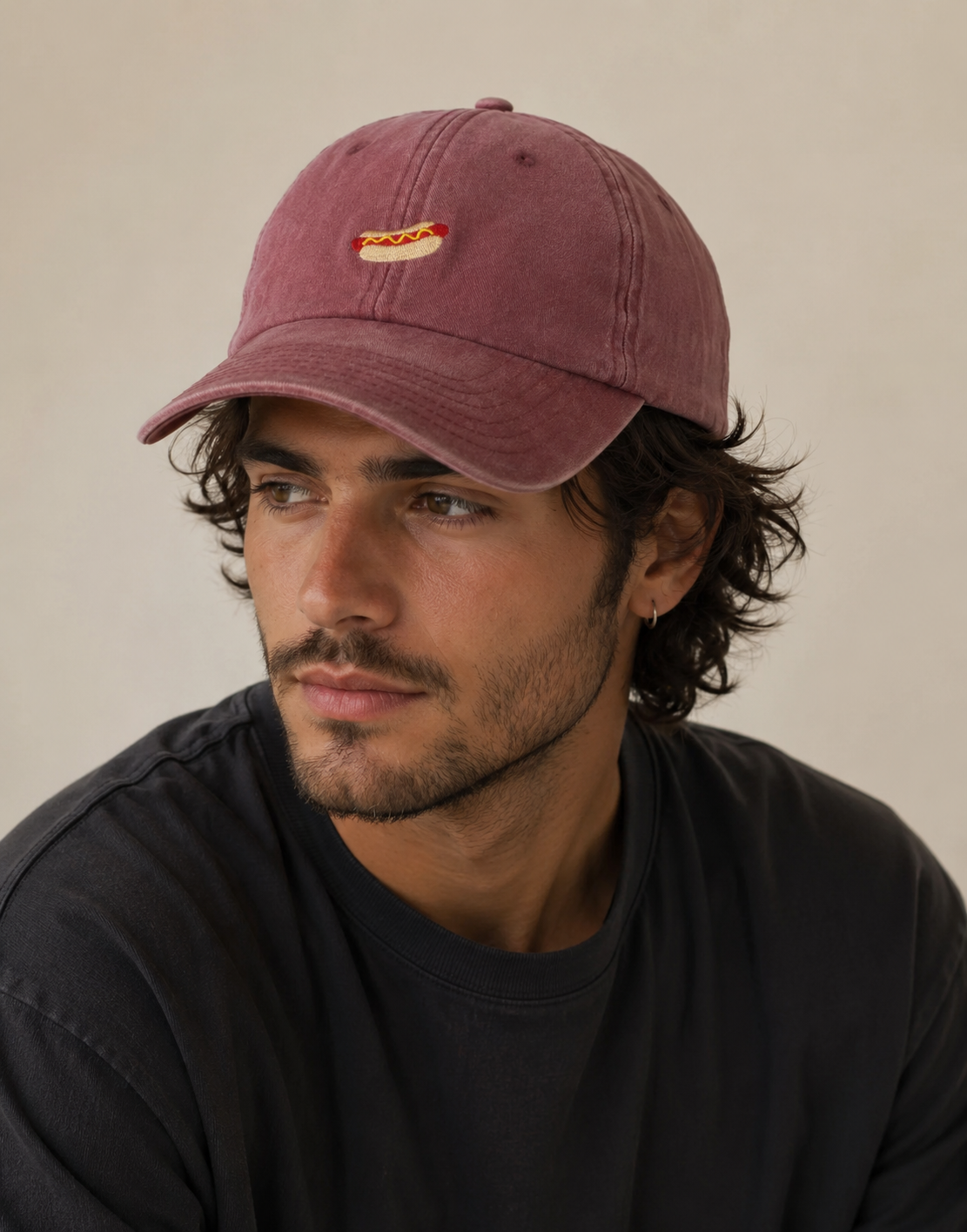 Casquette Hot-Dog brodée
