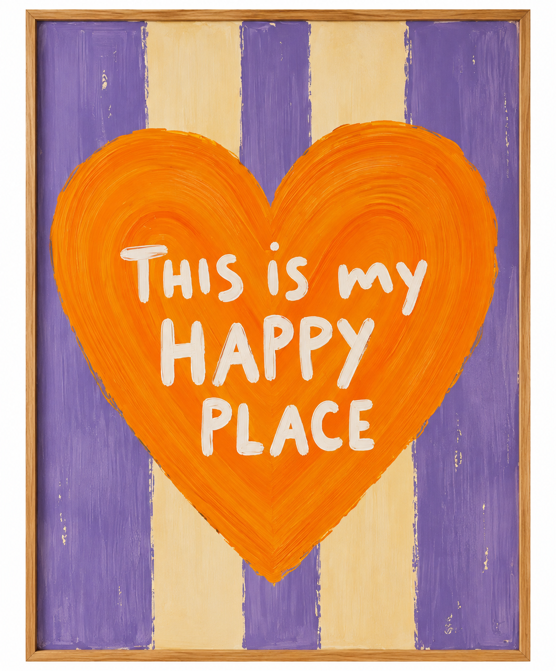 Affiche « This Is My Happy Place »