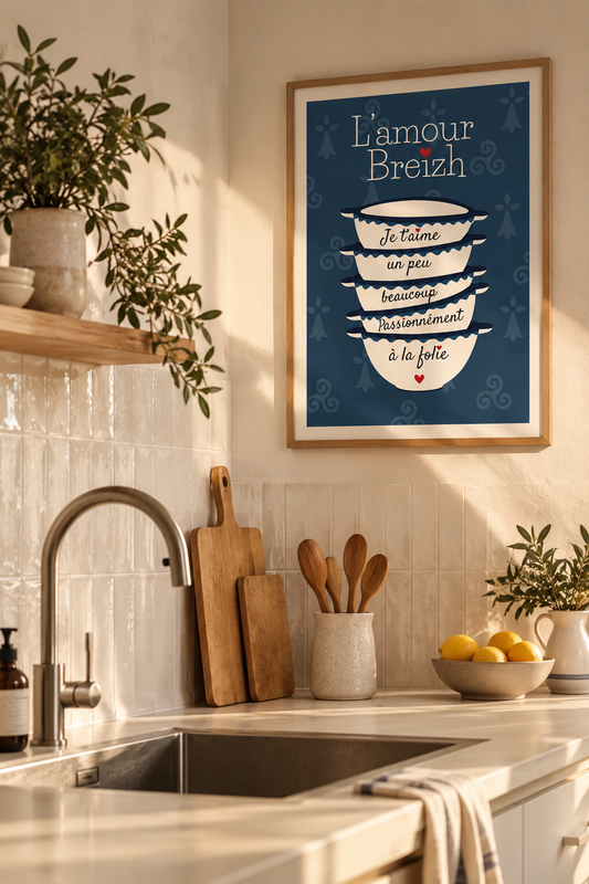 Affiche L’Amour Breizh – Bretagne