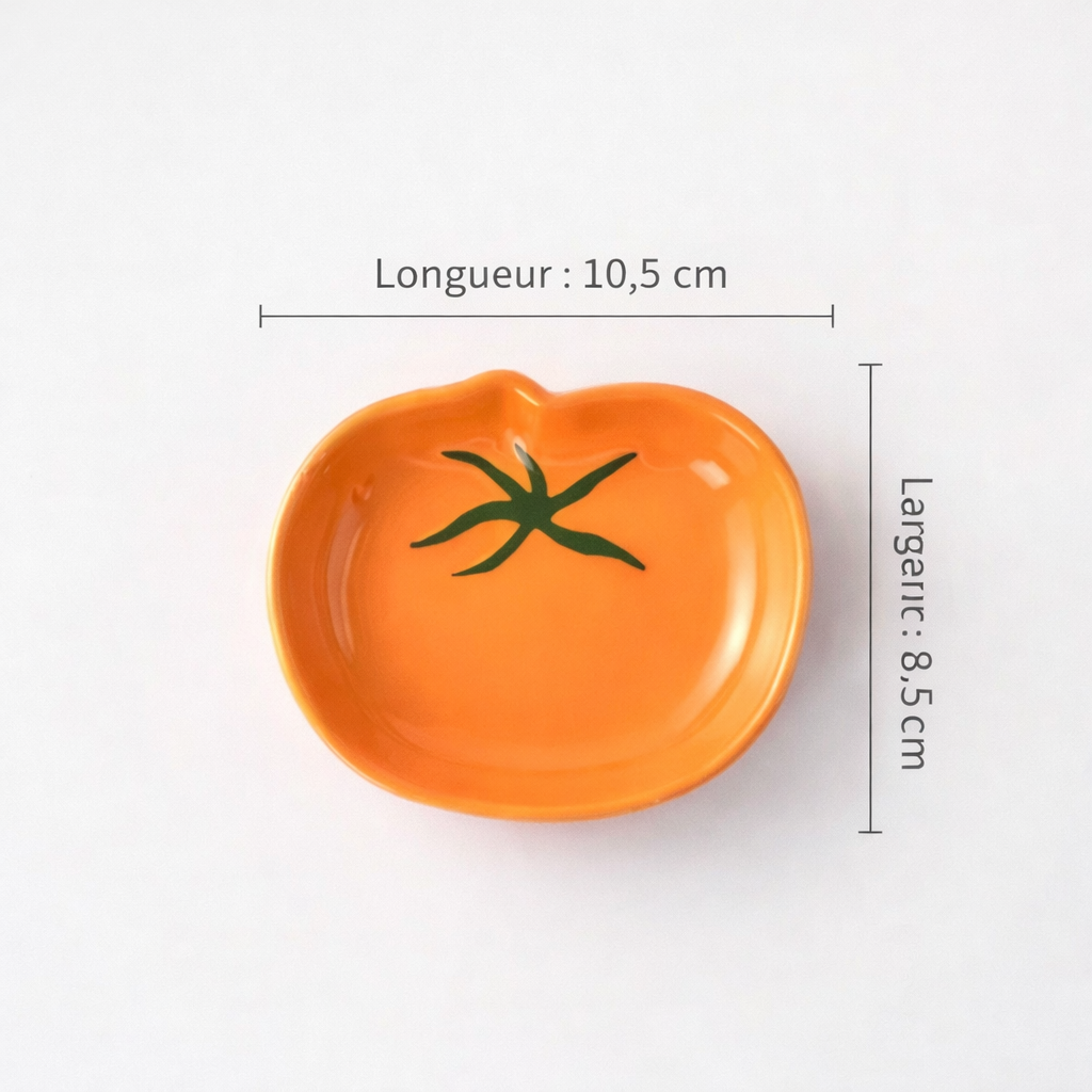 Assiette apéritive Tomate