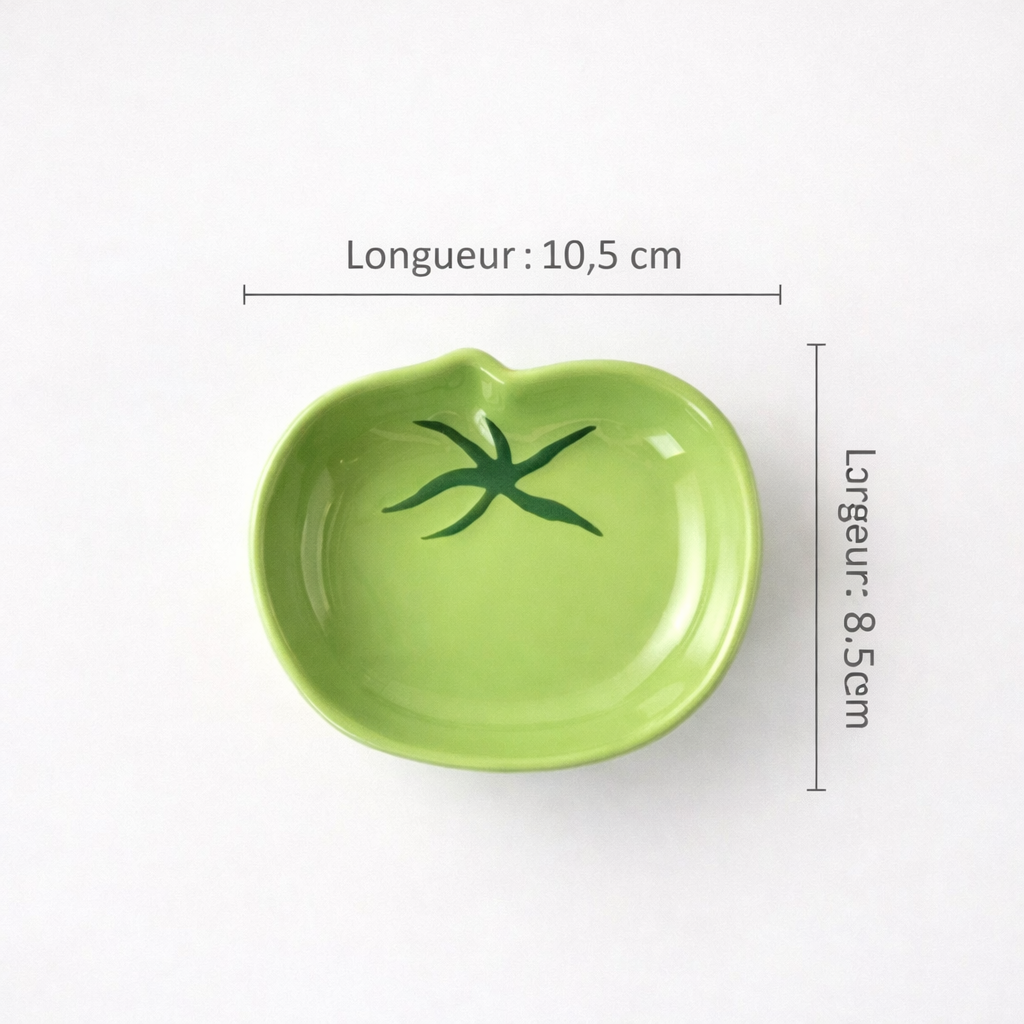 Assiette apéritive Tomate