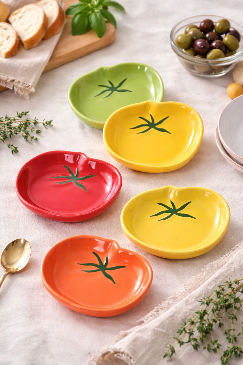 Assiette apéritive Tomate