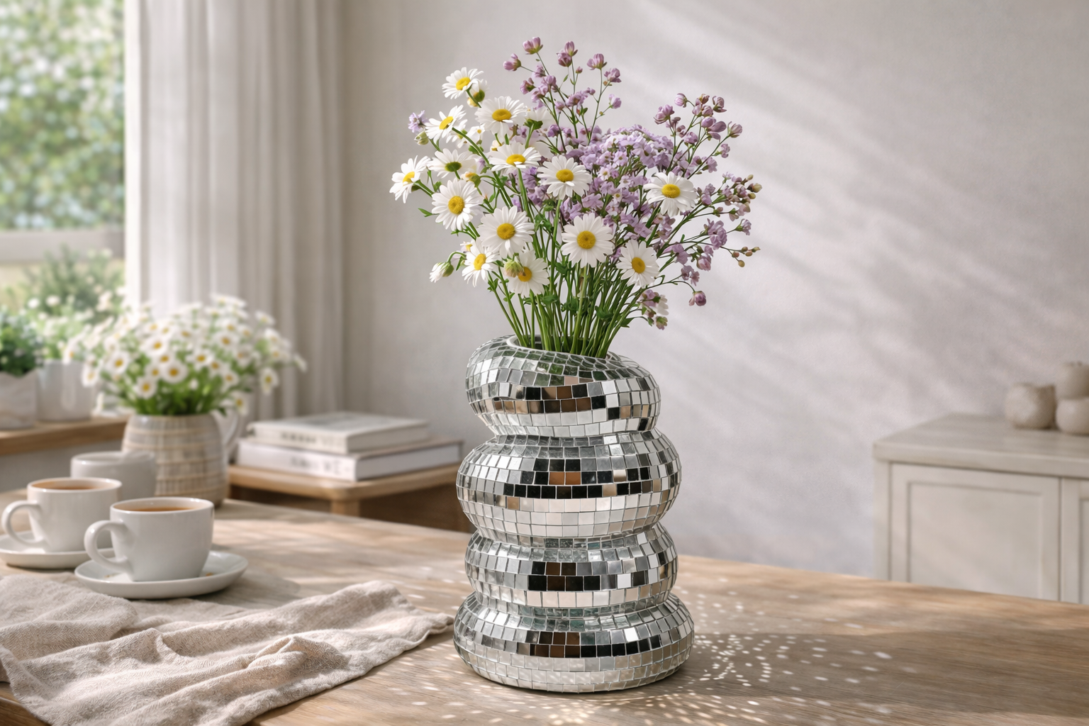 Vase Disco Sculptural