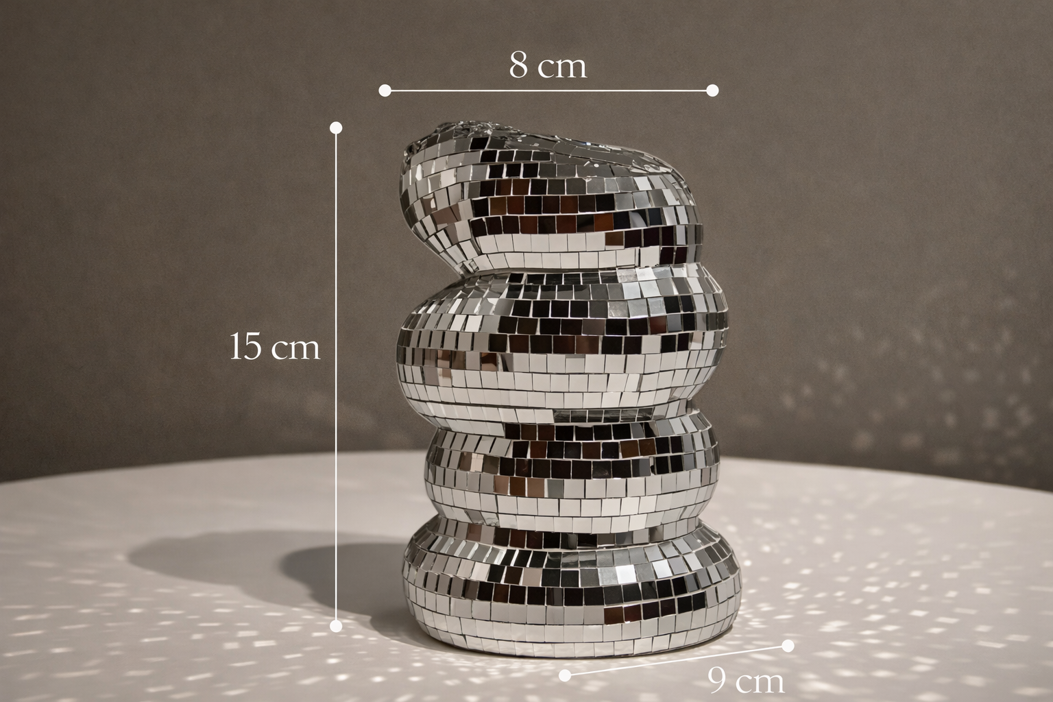 Vase Disco Sculptural