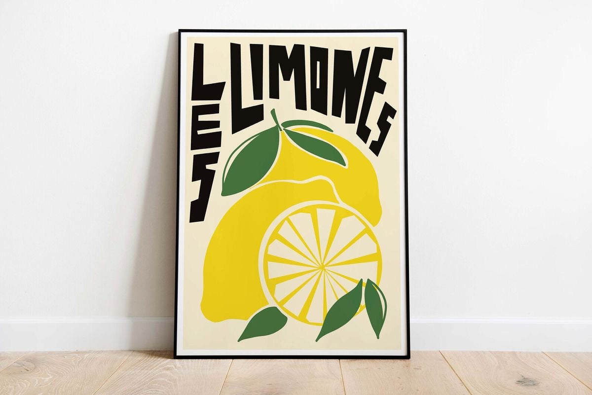 Affiche Citron