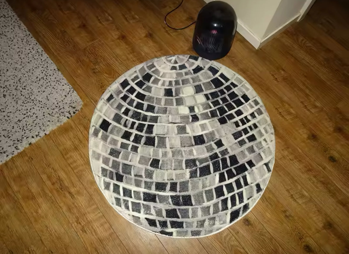 Tapis Rond Disco