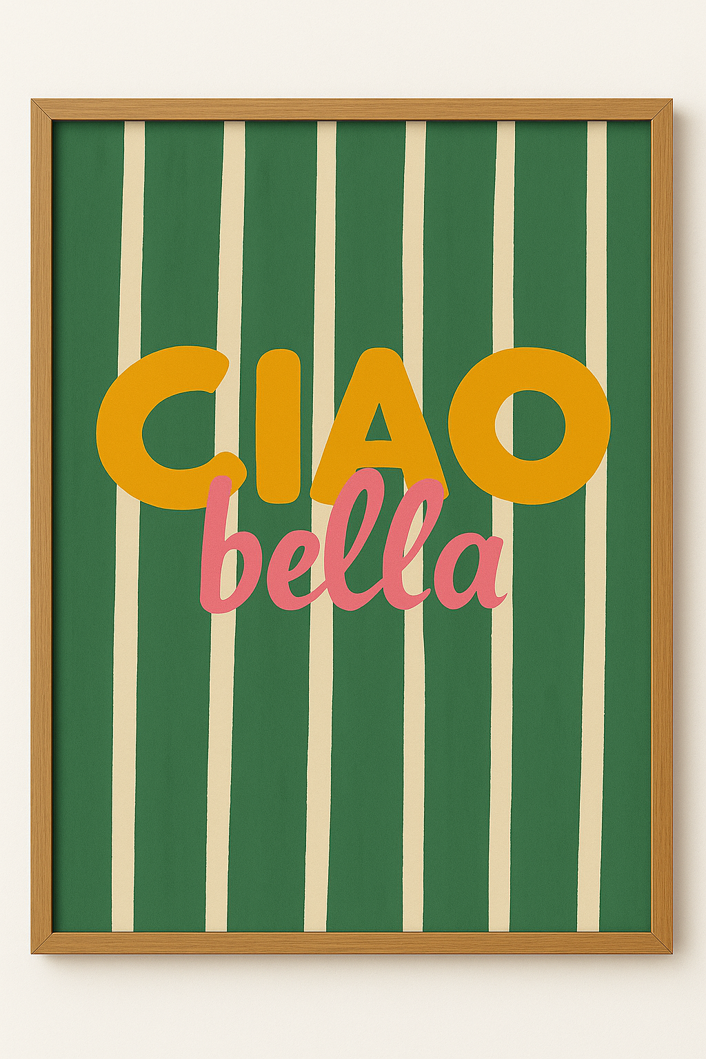 Affiche déco Dolce Vita italienne – Inspiration voyage et art graphique rétro
