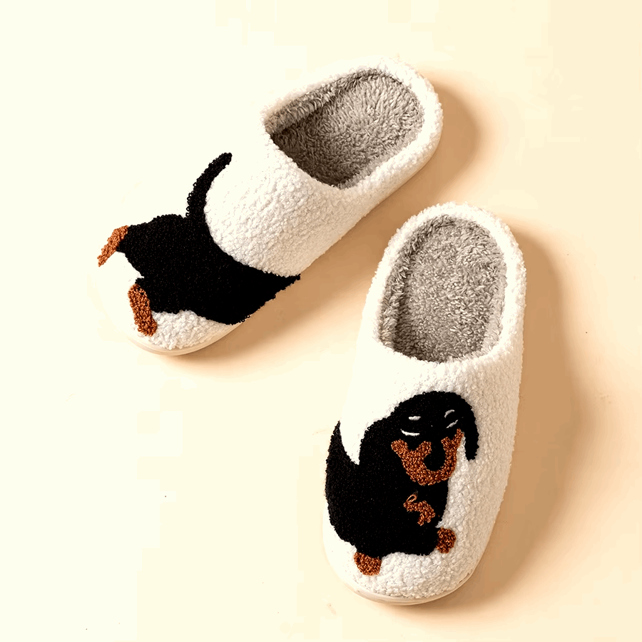 Sausage Dog Slippers - alternate view