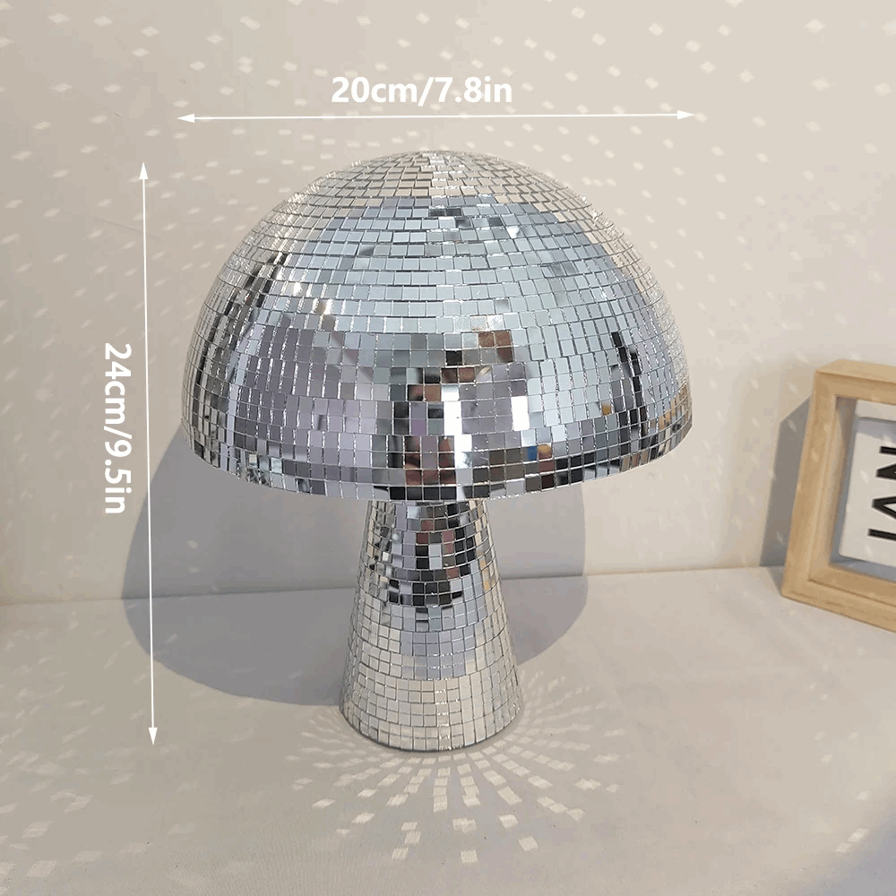 Champignon déco miroir pour intérieur tendance