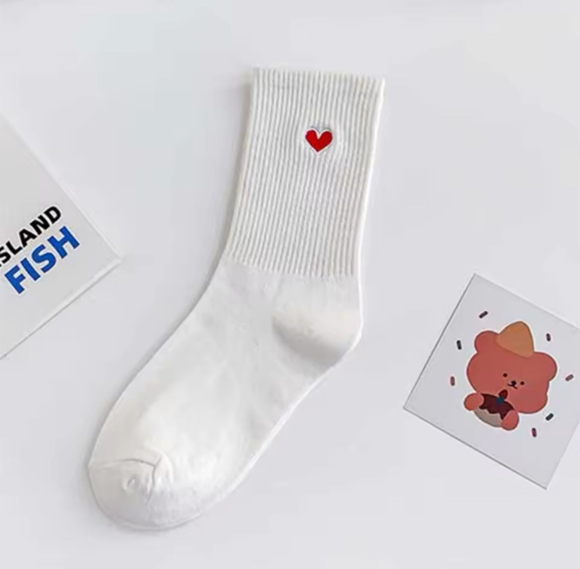 Ensemble chaussettes amour Maison Pamplune, idée cadeau douce et tendance